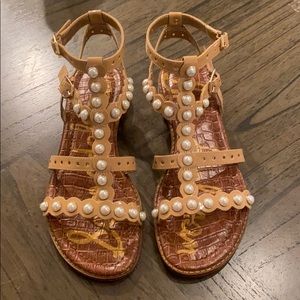 Faux Pearl Sam Edelman Sandals